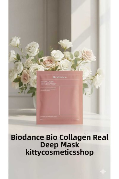 Biodance قناع تنظيف عميق للوجه بالكولاجين الحيوي - 34 جرام × 4 قطع