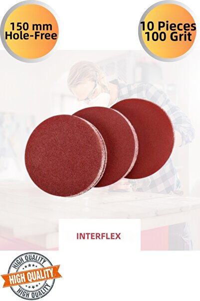 Mobilyap مجموعة أدوات الصنفرة اليدوية إنترفلكس 10 قطع، ورق صنفرة لاصق بحبيبات...