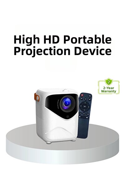 Twin Store Portable 1080P Hd Smart Projector – 64Gb Internal Memory, 2Gb Ram,...
