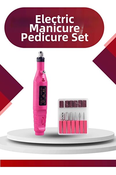 TakÇalıştır iEG ™   مجموعة أدوات المانيكير والباديكير الكهربائية الاحترافية م...