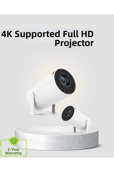 Twin Store عرض ذكي يدعم دقة 4K عالية الوضوح - شاشة 130 بوصة، لمبة طويلة العمر...