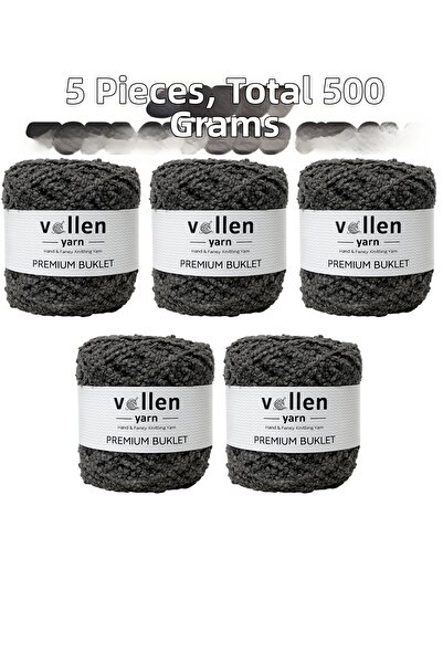 vollen yarn Snur Premium Buklet 5 bucăți 100 g 150 m |   Textura moale, ușoar...