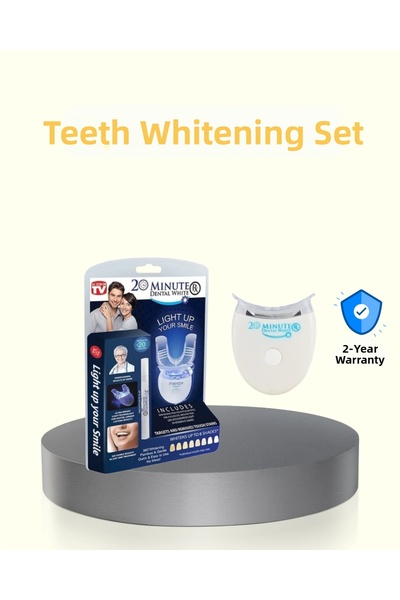 Twin Store مي للواردات ®   مجموعة تبييض احترافية مع ضوء LED