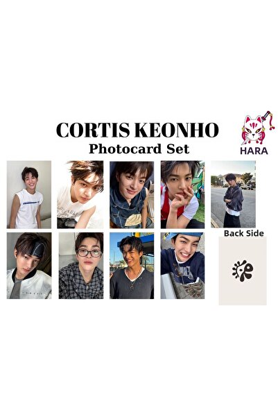 Hara Company Set de carduri foto Cortis Keonho (9 bucăți) realizat de fani