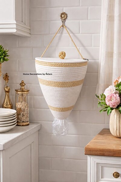 home decors by özlem Bag Holder with Lid, Bag Holder Organizer, Storage Box, ...