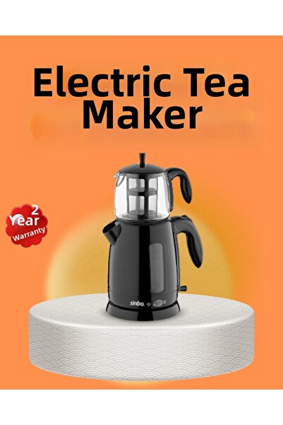 Epilons ماكينة صنع الشاي الكهربائية سينبو Stm 5840 بقوة 1800 واط وسعة 1.7 لتر