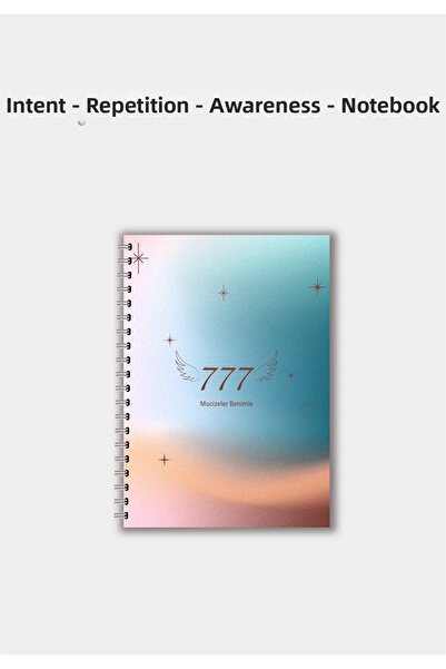 BULUT DİJİTAL دفتر التأكيد 777 / التزامن - التكرار - التوعية - دفتر كتابة / 8...