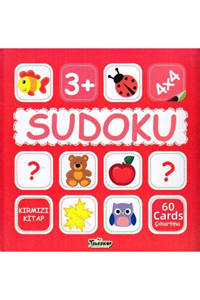 Teleskop Yayınları Sudoku 4X4 Red Book