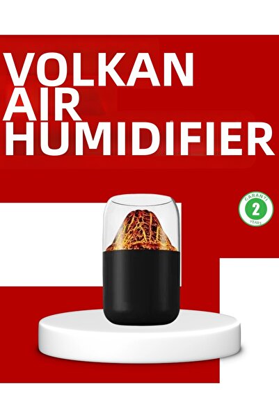 Epilons مرطب بالموجات فوق الصوتية مزود بإضاءة LED بتصميم بركاني