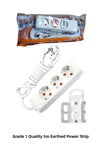 Mestore مقبس ثلاثي مؤرض مع جهاز تعليق بطول 5 أمتار Royaleks-AST305