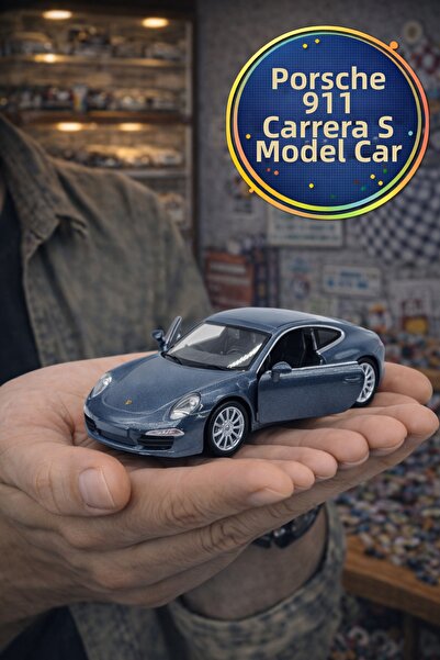 TOYFEST سيارة بورش 911 كاريرا إس الرمادية من السلسلة الأوروبية الحديثة، نموذج...