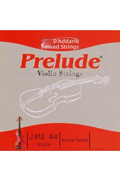 Daddario J812 Violin Strings, Prelude, 4/4, A-(La), Medium