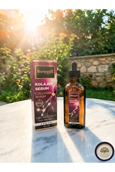 Biorganics سيروم زيت الكولاجين 100 مل - زيت تفتيح وترطيب البشرة والعناية بالو...