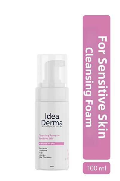 İdea Derma رغوة تنظيف الوجه للبشرة الحساسة من ايديا ديرما 100 مل