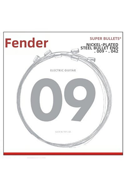 FENDER 09-42 Bullet End Electric Guitar String 3250L
