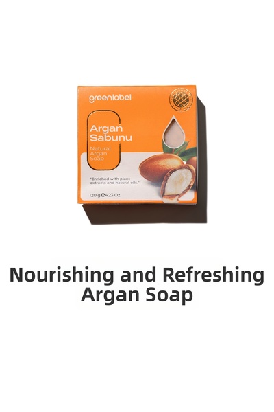 Greenlabel Argan Soap Natural Nourishing and Refreshing 120 Gr