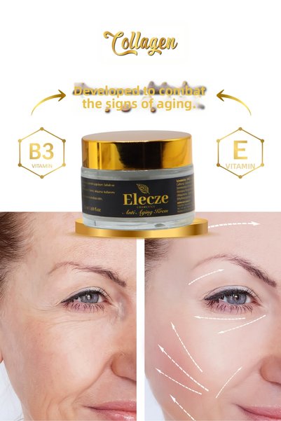 Elecze cosmetıcs Anti-Aging and Anti-Wrinkle Moisturizing Cream Anti-Aging Cream 50 ml