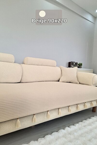 ARVA غطاء أريكة منزلي غطاء سرير أريكة مزركش 200 × 95