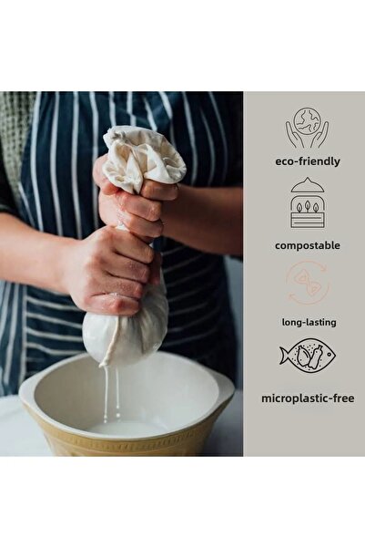 GÖZDE ELSANATLARI كيس تجفيف الزبادي العضوي، كيس حليب الأعشاب، مزرعة الخضار، ق...