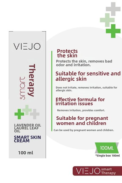 Viejo Relaxing High Moisturizing Cream - Double Effect Skin Care Lotion 100 ml