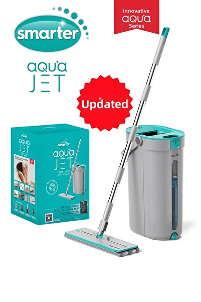 SMARTER AQUA JET (MODEL NOU) SET DE CURĂȚARE MOP CU TABLETE CU FUNCȚIE DE SEP...