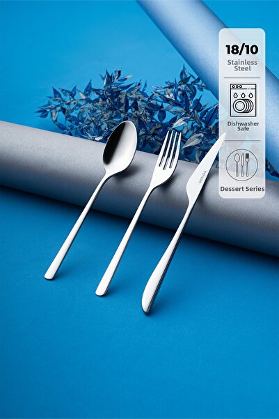 Emsan Bello 18 Pieces - Dessert Spoon Set for 6