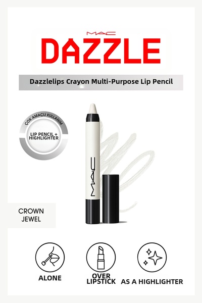 M.A.C Dazzlelip Crayon Shimmer Lip Liner - Crown Jewel