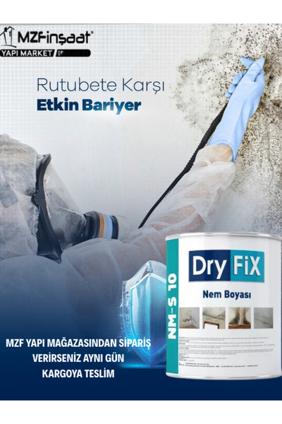 Dryfix Nem Ve Rutubet Boyası | Nm-s 10