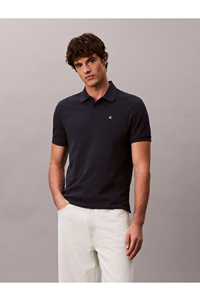 Calvin Klein Erkek Lacivert Polo Tişörtler