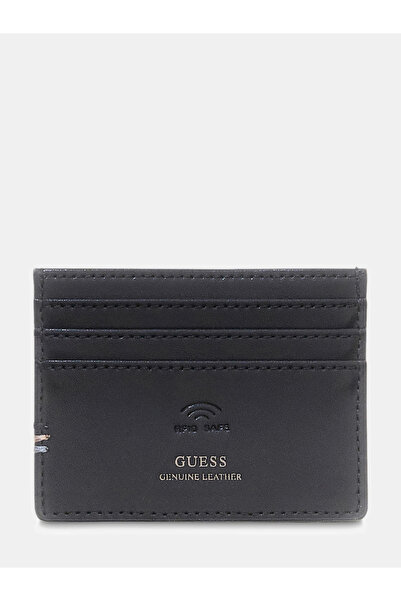 Guess Boston Erkek Siyah Kartlık SMBOLJLEA25-BLA