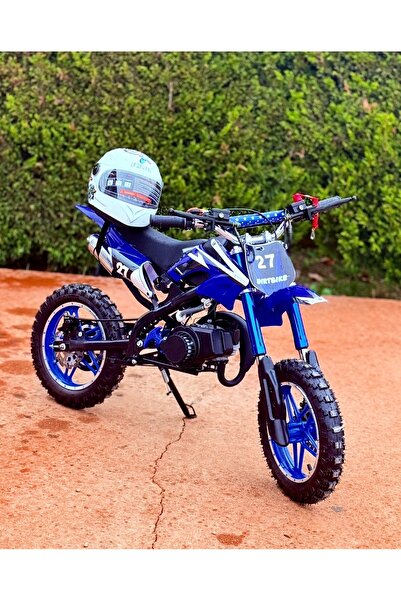 POWER 49 CC BENZİNLİ MİNİ CROS PREMİUM HİDROLİK DİSK FREN KASKI HEDİYE