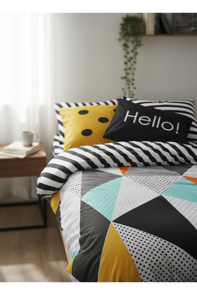 Helen George Hello Tek Kişilik Nevresim Takımı