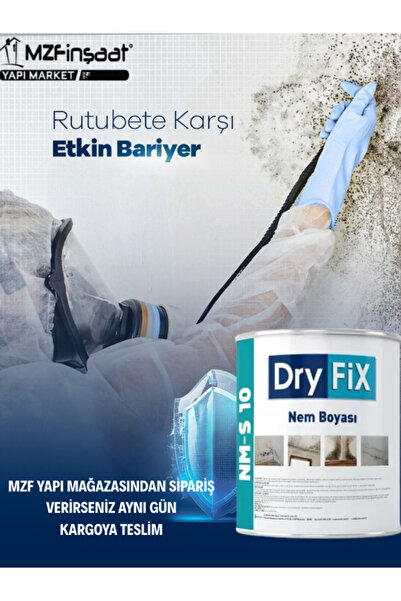 Dryfix Nm-s 10 Nem Ve Rutubet Önleyici Boya 5 kg