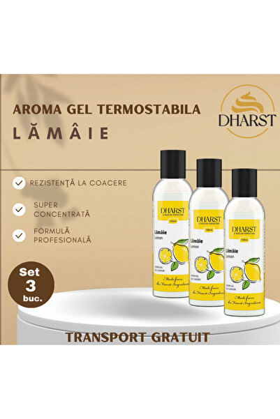 Dharst Aroma gel termostabila - LAMAIE - 100ml. - Set 3 buc