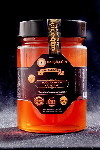 balçiçeğim Doğu Anadolu Çiçek Balı 450gr (ALTIN BAL ÖDÜLLÜ) Doğal Bal