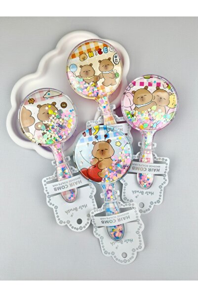 Toka Sepetim Capybara Pullu Çocuk Tarağı 1 Adet