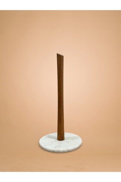 FARALYAHOME Mermer 14 Cm Kağıt Havluluk Beyaz