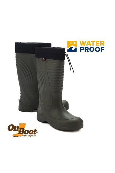 ON BOOT Onboot Eva Hafif Su Geçirmez Uzun Bağlı Av İş, Yağmur Bahçe Çizmesi 2005