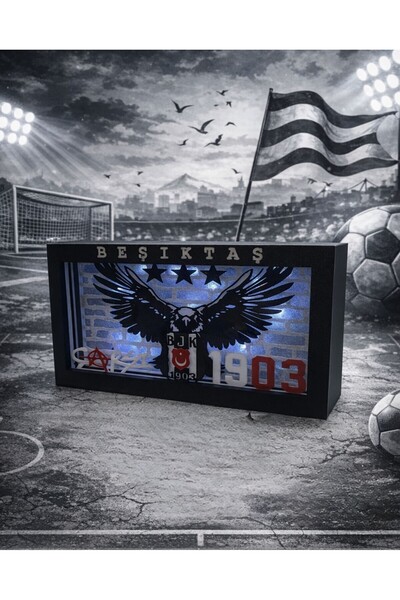 BASTTR Beşiktaş 1903 Çarşı Gece Lambası Lightbox