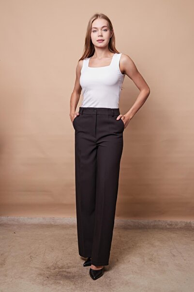 Jument Боди от памучна ликра без ръкави с квадратно деколте