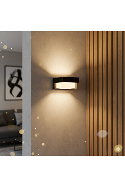 K2 KDA713 Pluton Serisi Modern LED Aplik 12W Günışığı (ABS Kasa)