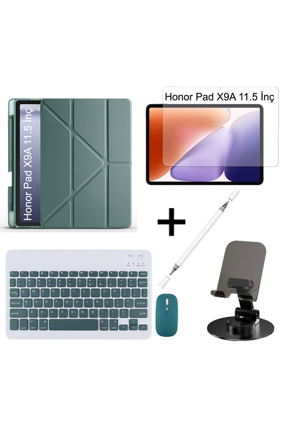 Yesnıce Honor Pad X9A 11.5 İnç Uyumlu Standlı Kalem Bölmeli Tablet Kılıfı Ve ...