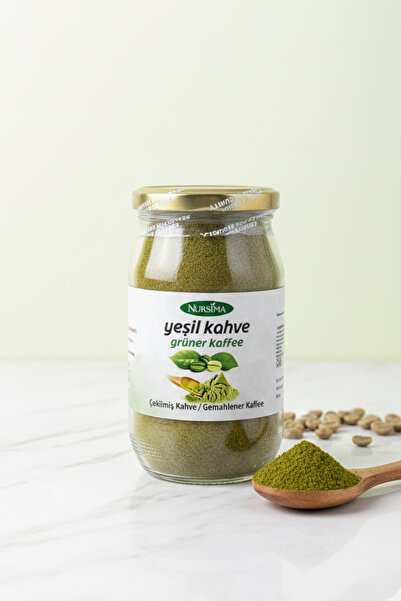 Nursima Çekilmiş Yeşil Kahve 140 gr Taze Öğütülmüş