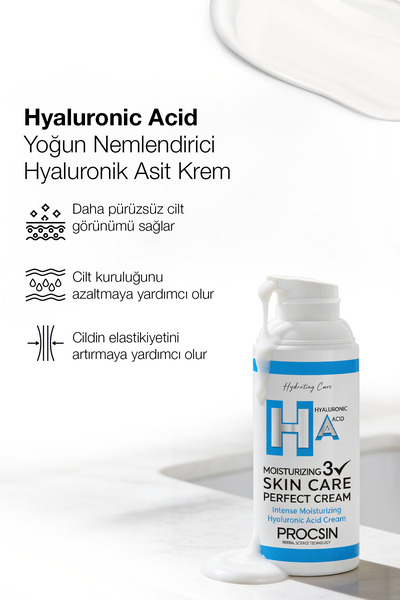 PROCSIN Yoğun Nemlendirici Hyaluronik Asit Krem 50 ML