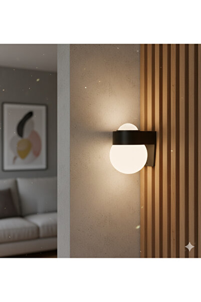 K2 KDA739 Modern Dekoratif LED Aplik 12W Günışığı (Duvar Lambası)