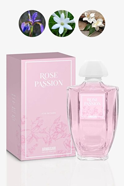 Armasari Rose Passion Edp Kadın Parfüm 100ml | Çiçeksi ve Odunsu | İris, Misk...