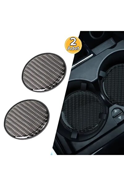 Schulzz CarCarbon Class1 Lüx Oto Karbon Görünüm Kaydırmaz Sert Silikon Araç B...