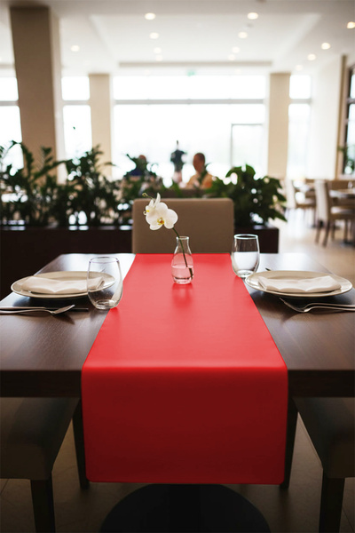 Morika Hotel & Home Textile Basic Series Τραπεζομάντηλο από συνθετικό δέρμα -...