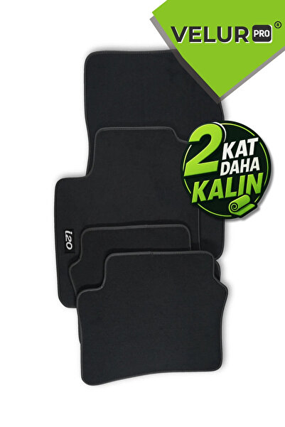 VelurPRO Hyundai İ20 2008-2014 Özel Velur Halı Paspas Takımı - Araca Uyumlu