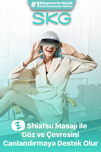 SKG E7-en Taşınabilir Akıllı Göz Masaj Aleti, Geleneksel Shiatsu Masaj Terapisi